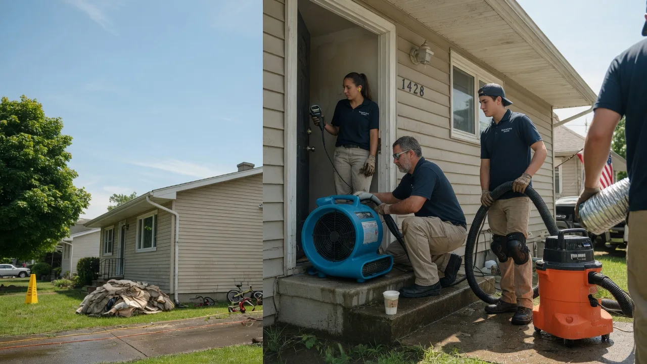 Water Damage Restoration in Custar, OH near me